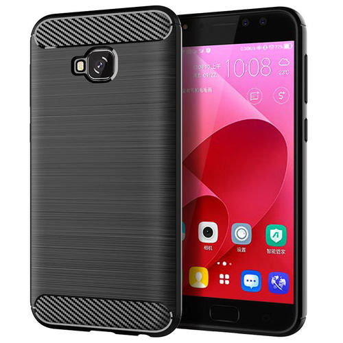 适用华硕ZenFone4Selfie Pro手机壳ZD552KL保护套拉丝纹防摔软壳