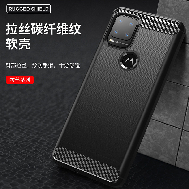 适用Moto G Stylus 5G手机壳Motorola XT2131保护套G Stylus 5G 2021纯色简约拉丝防滑防指纹加厚防摔软壳