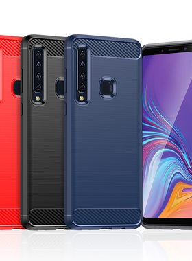 适用三星Galaxy A9 2018手机壳A9S/SM-A9200保护套A920/A9star pro拉丝软壳