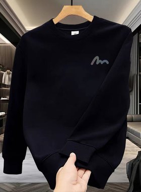 奥特莱斯卫衣男女秋冬重磅美式vintage外套潮牌加绒加厚上衣长袖