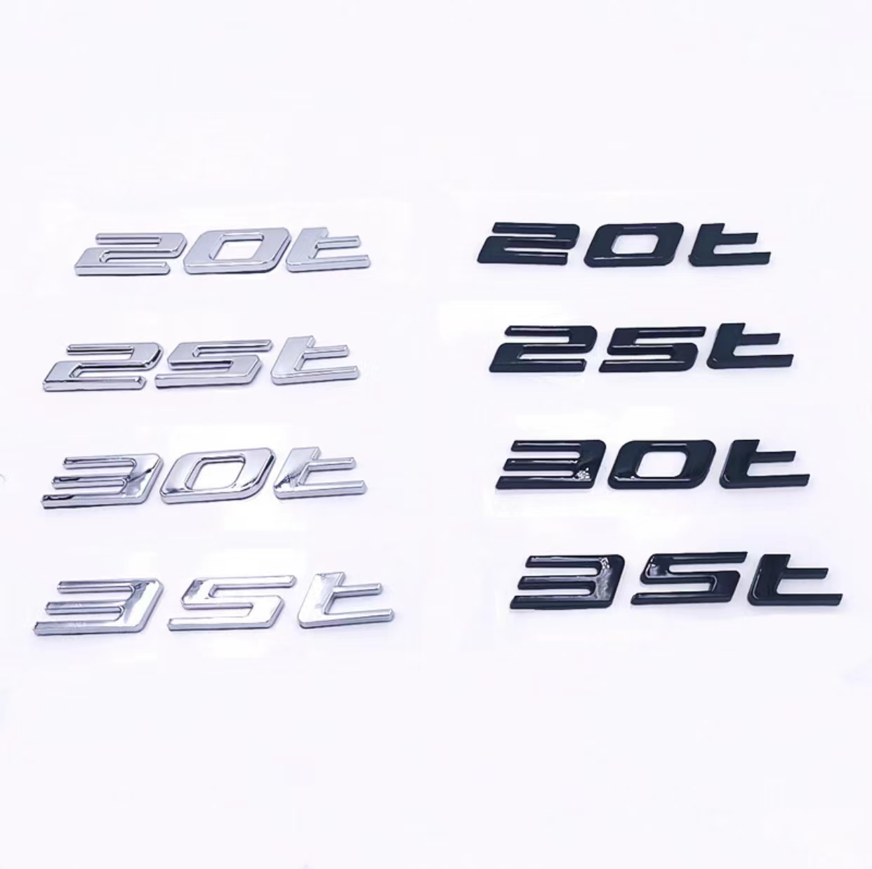 适用于捷豹F-PACE XJ XF XE排量字标20t 25t 30t 35t车尾标车标贴