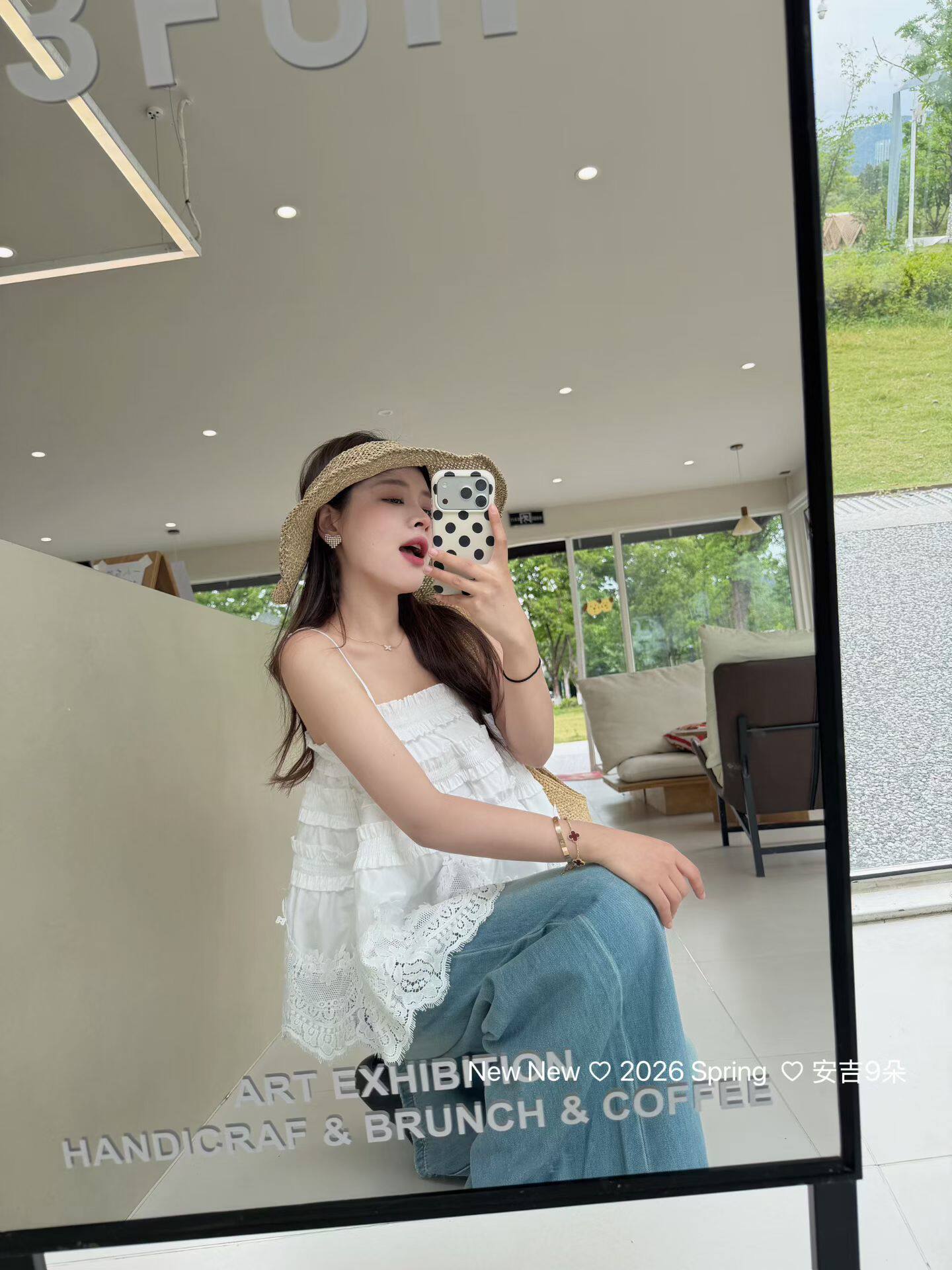 正品实拍2026夏季新款韩版时尚百搭宽松显瘦设计感小众吊带背心潮