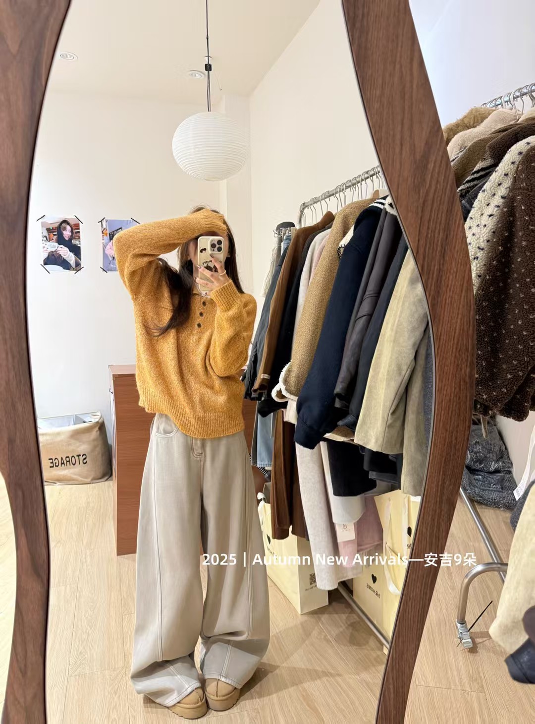 韩国东大门2025冬季新款韩版宽松休闲翻领纯色百搭针织毛衣女上衣