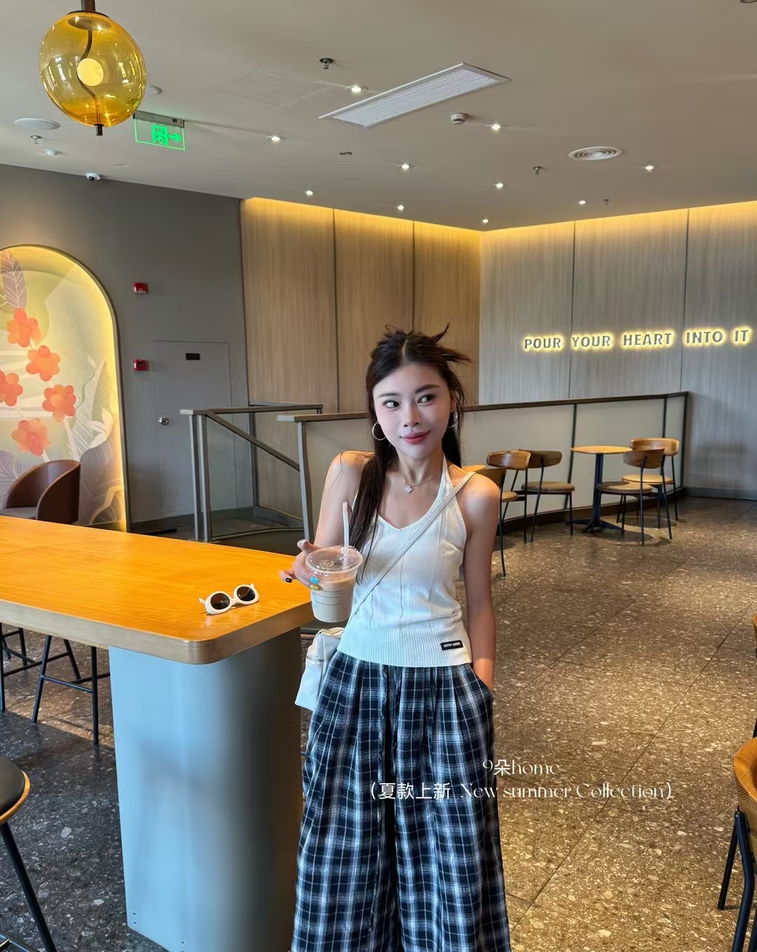 2025夏季新款韩版宽松显瘦百搭圆领无袖背心女休闲百搭打底上衣潮