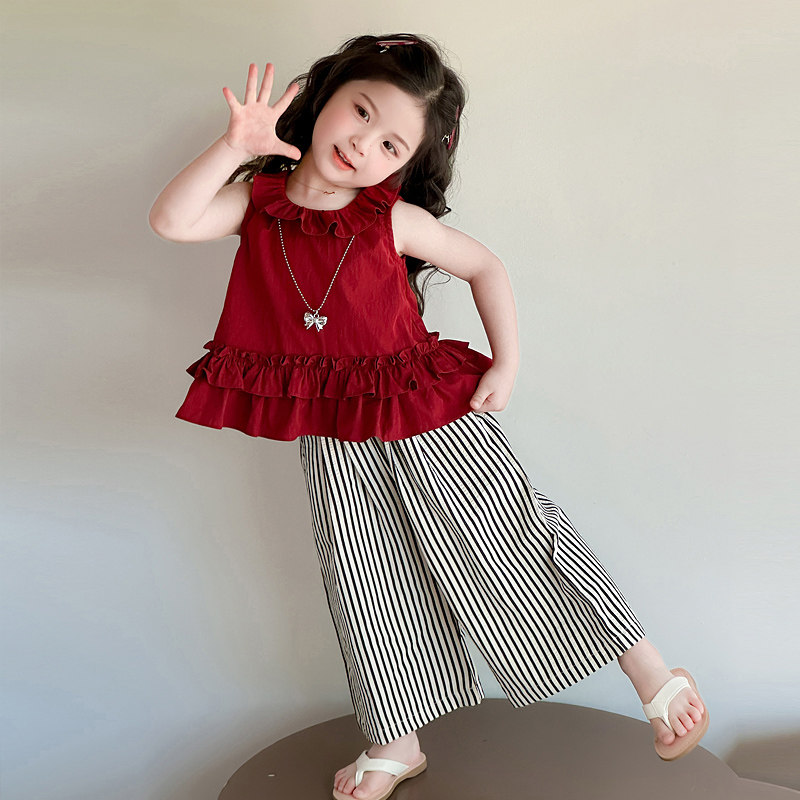 女童夏季套装2025新款