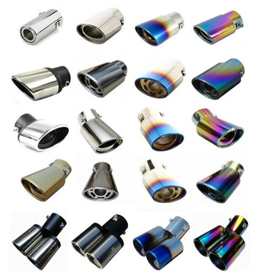 东南菱帅不锈钢一拖二汽车尾喉