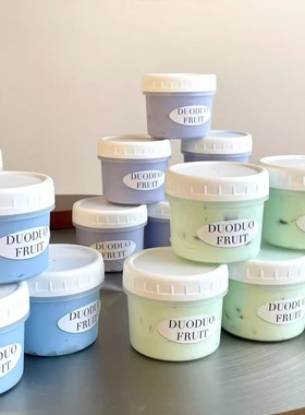 希腊冷萃干噎酸奶120ml160ml嘟嘟罐杯甜品子酸奶耐冻耐高温包装盒