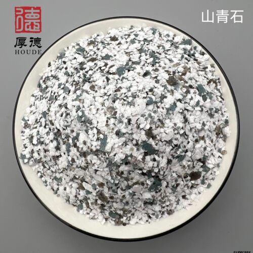 批刮云母片仿石漆彩片黄金麻500g
