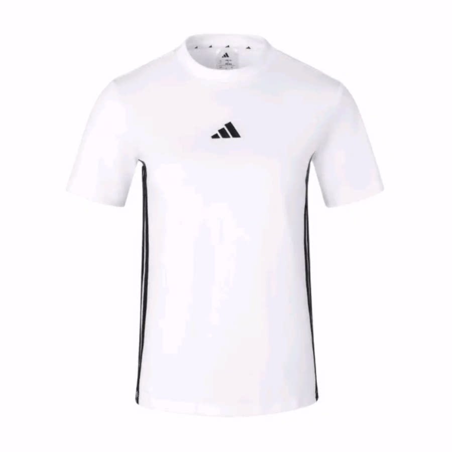 adidas ESSENTIALS 柔软舒适透气短袖 T恤 女款 白色