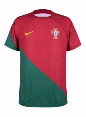 Nike 足球服 AU球员版 葡萄牙 2022-2023主场足球衣 男款 红色