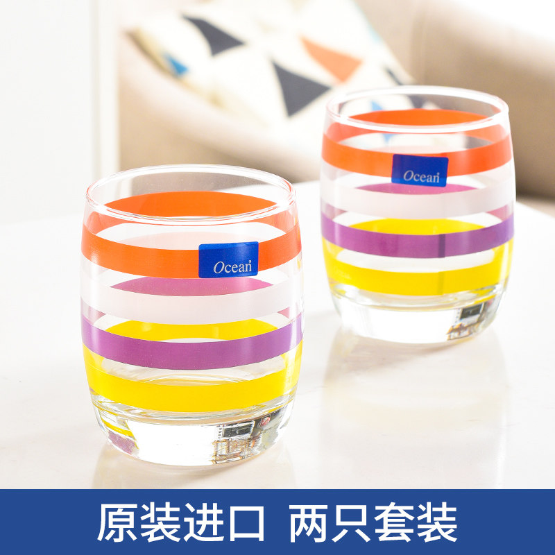 进口家用客厅杯耐热防爆饮水玻璃图片