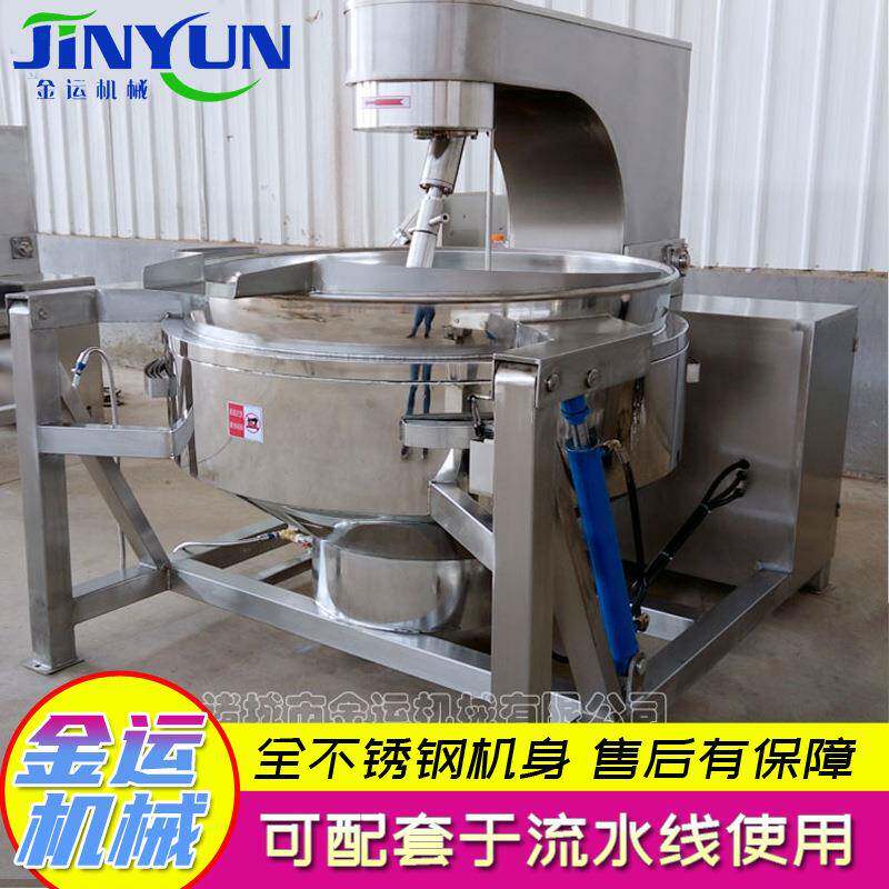 葱油拌面行星搅拌炒锅 番茄沙司搅拌炒锅 全自动食堂炒菜锅