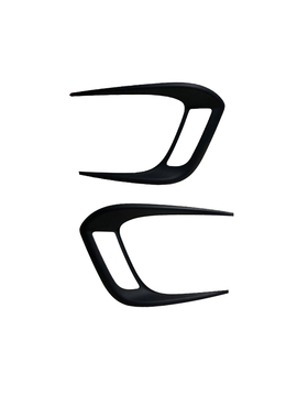 适配长安铃木维特拉日间行车灯装饰件灯眉黑色塑料件