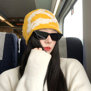 大头怪售针织滑雪内盔帽大头围抗起球冷帽滑雪帽穿搭装备保暖透气