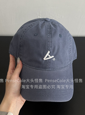 大头怪售字母A棒球帽ins韩版潮流帽子男女软顶宽檐休闲遮阳鸭舌帽