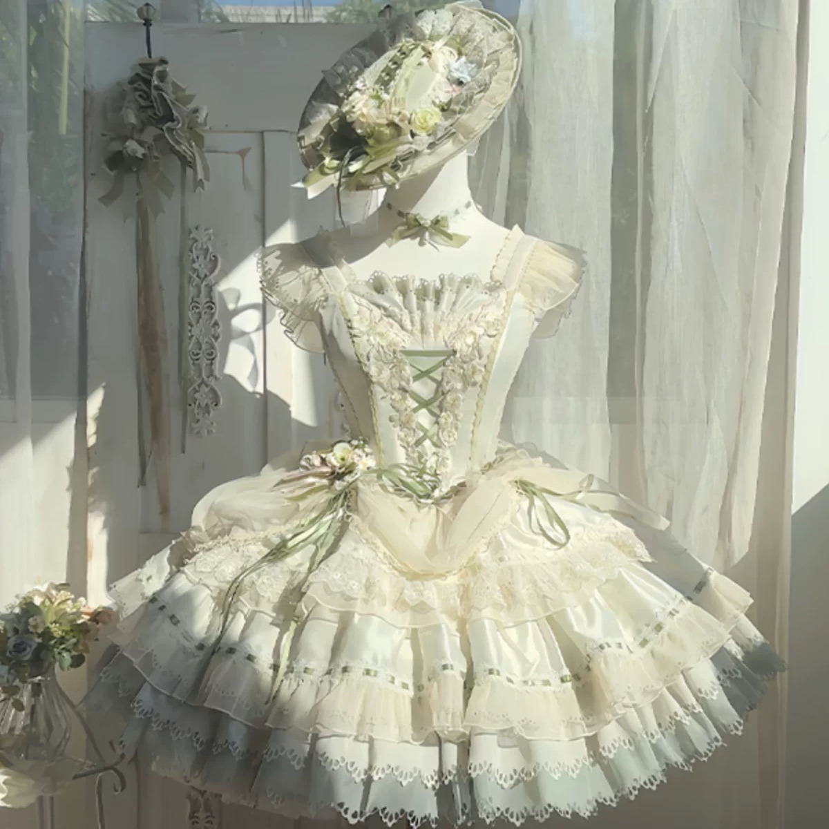 小茉莉Lolita洋装优雅cla连衣裙