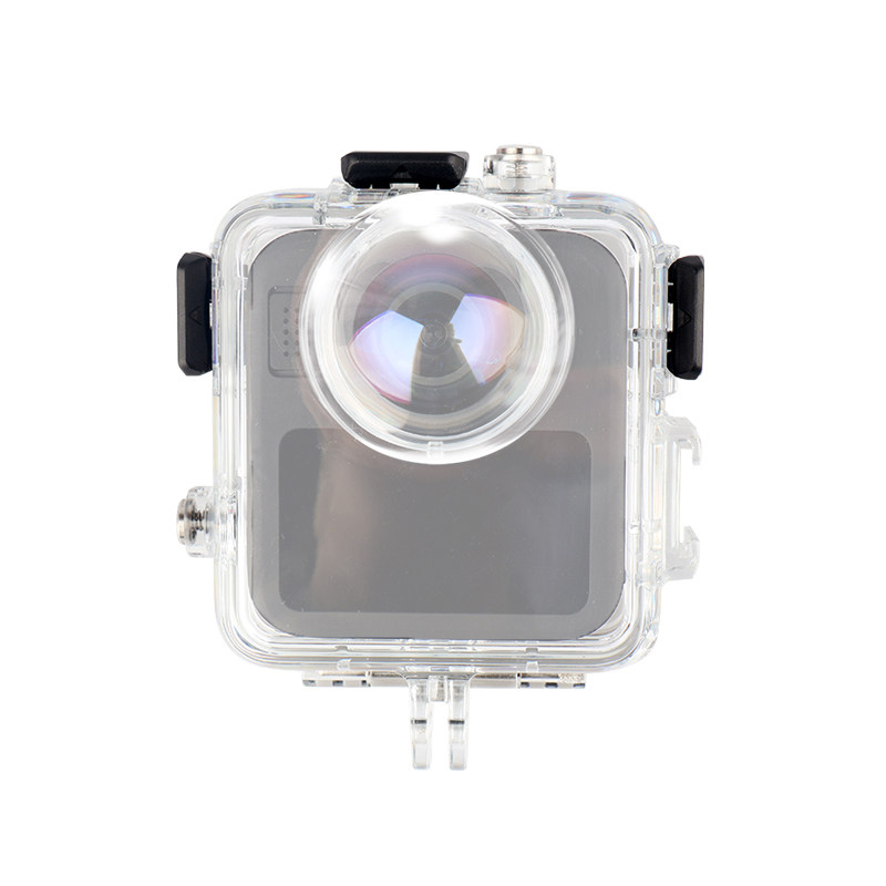 适用GoPro MAX2全景运动相机防水壳 潜水保护壳 50M防水