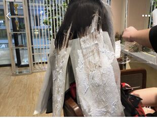 巴黎画染工具神器balayage挑染纸魔发片像素染片染纸漂发隔离纸