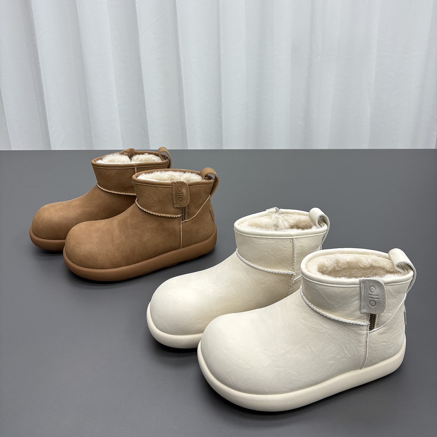 真皮羊毛雪地靴女2025冬季新款