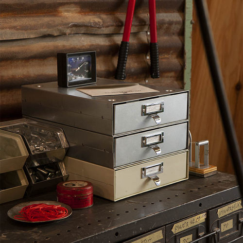 台面桌面收纳dulton金属可叠放