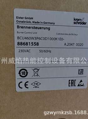 【实物】BCU460W3P6C0D1000K1E0硅钢线控制器霍科德科罗姆Kromsch
