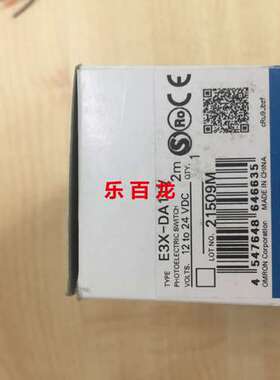 欧姆龙 E3X-DA11V 传感器 全新原装正品 现货\t