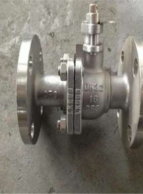 Q41F-16P不锈钢法兰球阀SS304 316 316L 321 CF8M CF3M 2205 2507