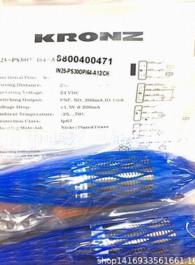 蒂森扶梯 克朗兹KRONZ传感器IN8-PS18ON53-A12梯级缺失 接近开关
