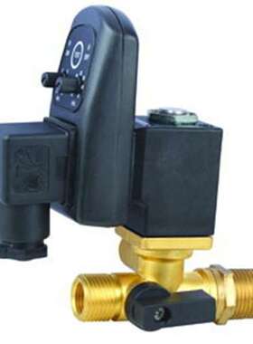 空压机自动排气电磁阀YSE010电子定时排水阀SLG6213-2-3-4-6-8-15