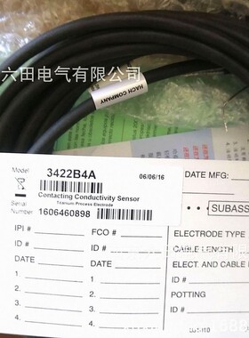 3422B4A 美国哈希HACH电导率传感器3422A1A 全新现货原装3422C4A
