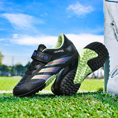 中小学生比赛魔术贴足球鞋 男女童碎钉训练鞋 男 儿童足球鞋 跨境新款