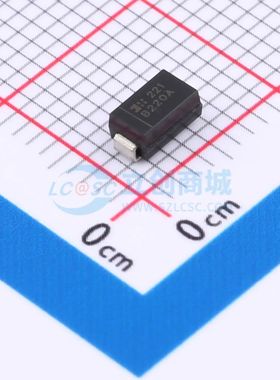 B220AQ-13-F 肖特基二极管 SMA 电压:20V 电流:2A