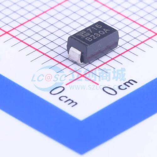 B230A-13-F 肖特基二极管 SMA 电压:30V 电流:2A