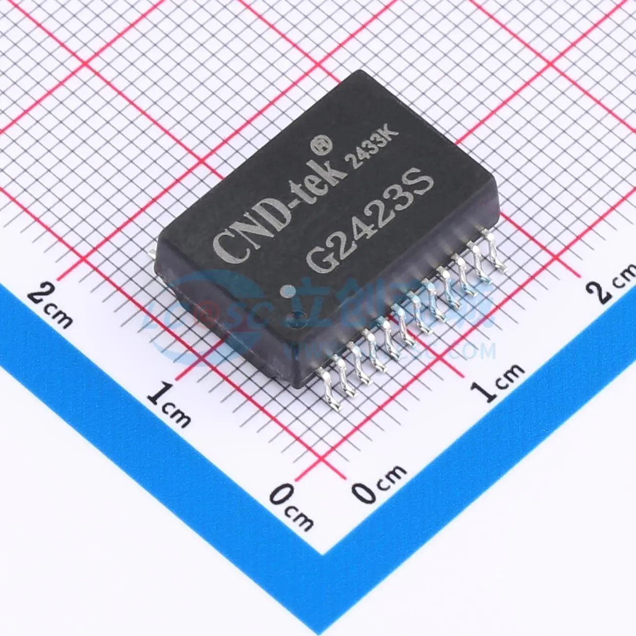 G2423S 网口变压器 SMD-24P,17.8x12.3mm G2423S