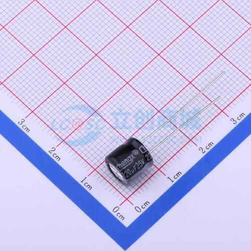 KS227M025F07RR0VH2FP0 直插电解电容 8x7mm 220uF  25V