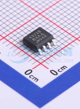 SI4922BDY-T1-GE3 场效应管(MOSFET) SOP-8 2个N沟道 30V 8A