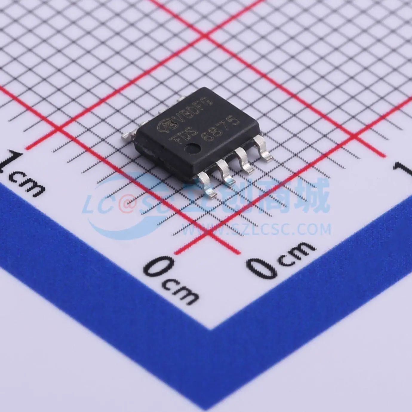 FDS6875-NL-VB 场效应管(MOSFET) SOP-8 2个P沟道 30V 7.3A