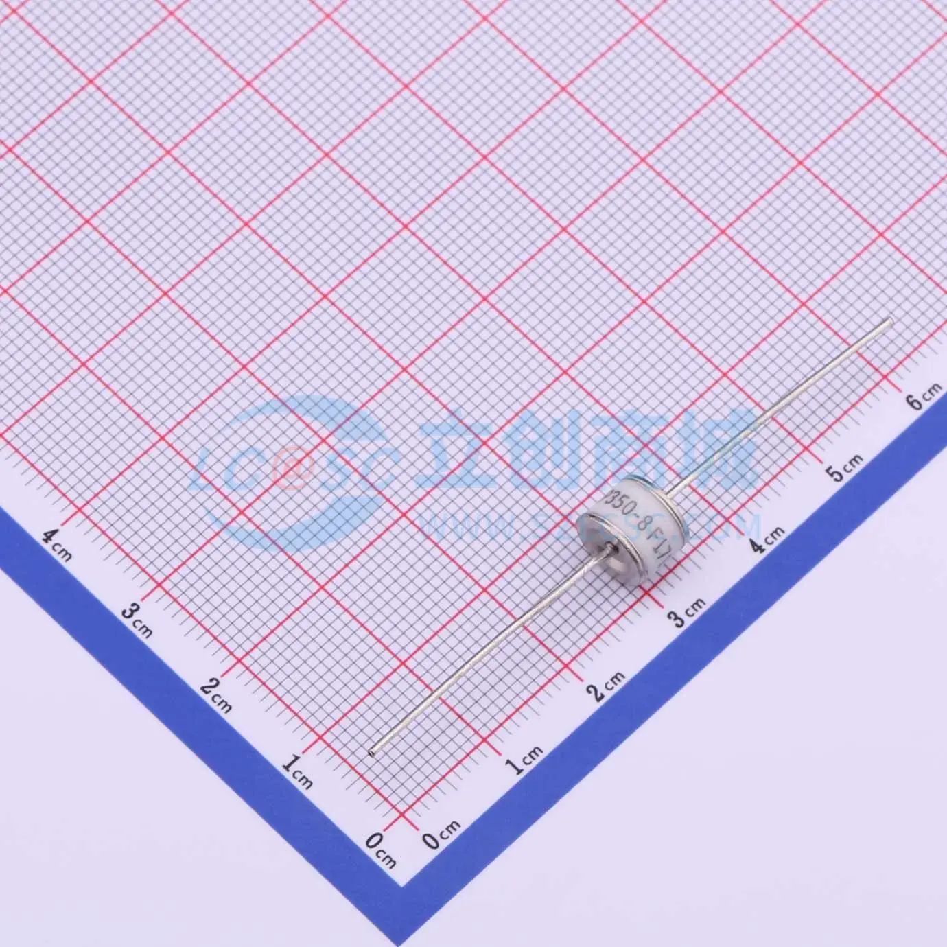 2RP350L-8/B 气体放电管(GDT) 插件,D8xL6mm 350V 20kA 2端 GDT