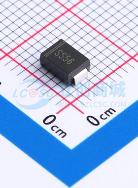 SS56 肖特基二极管 SMB IF:5A VR:60V VF:0.7V IFSM:150A