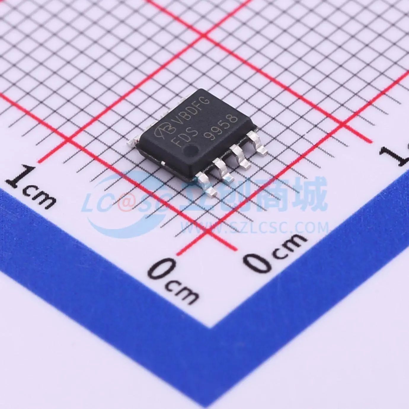 FDS9958-NL-VB 场效应管(MOSFET) SOP-8 2个P沟道 60V 5.3A