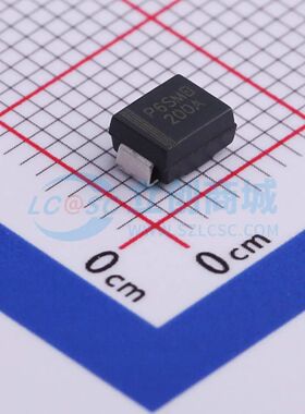 P6SMBJ200A 静电和浪涌保护(TVS/ESD) DO-214AA(SMB) P6SMBJ200A