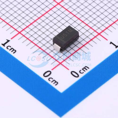 HUS1MHE3AH 快恢复/高效率二极管 SMA IF:1A VR:1000V VF:1.7V IF