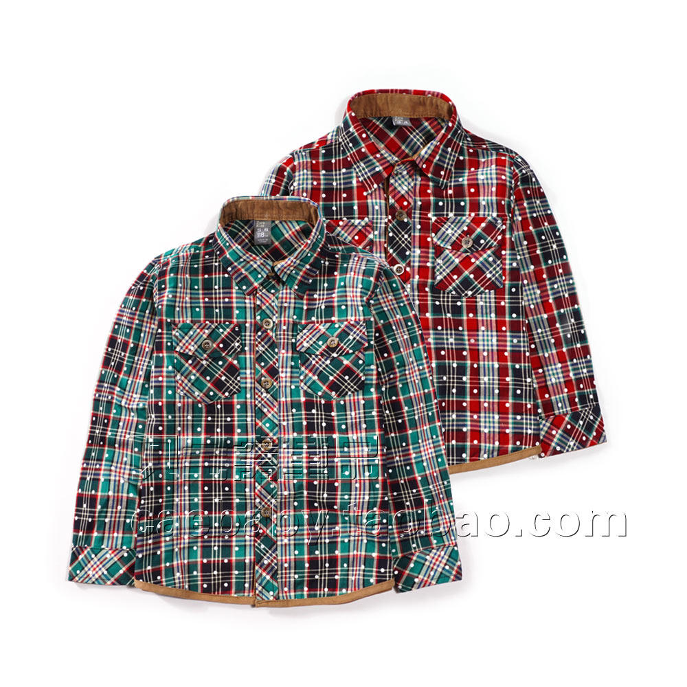 Chemise garcon à manche longue - Ref 2078051 Image 1