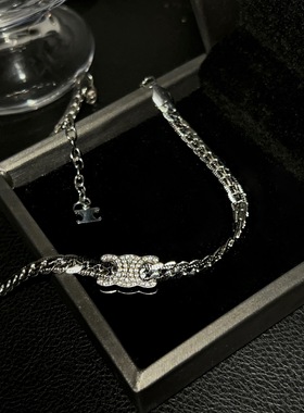 高级感气质轻奢ce锁骨链