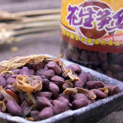 舌尖美味 临安笋干 笋丝 利康食品花生笋丝258克办公室零食小吃
