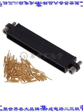 MHDAS2M060GE01 矩形连接器60POS接头2排1.27mm公引脚黑色压接镀