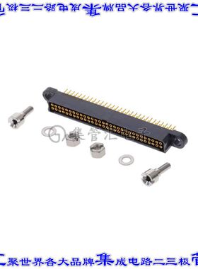 MHDAS2F060YDE60 针座连接器60POS插座2排1.27mm母形插口通孔直针