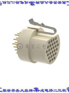 A22048-001 圆形连接器27POS插头公引脚焊接镀金自由悬挂