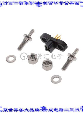 MHDAS2M004YDE10 针座连接器4POS接头2排1.27mm公形插针通孔直针