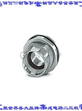 1414020 圆形连接器插件壳银色面板安装